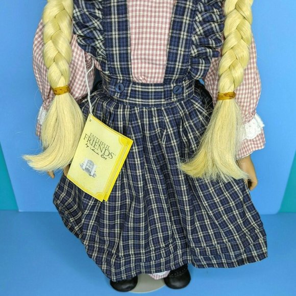 Faithful Friends Heidi Ott 19" Doll Beth Vinyl Cloth Blonde Tag Original Outfit - Picture 4 of 11